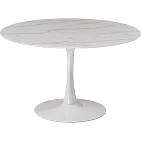 Meridian Furniture Tulip White 48 Inch Dining Table