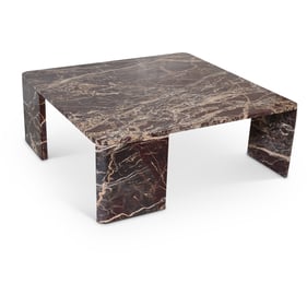 Meridian Furniture Livorno Burgundy Coffee Table