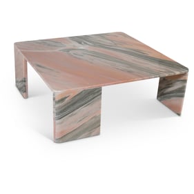 Meridian Furniture Livorno Pink Light Grey Coffee Table