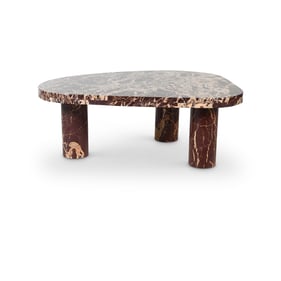 Meridian Furniture Messina Burgundy Coffee Table