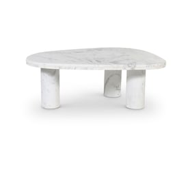 Meridian Furniture Messina White Grey Coffee Table