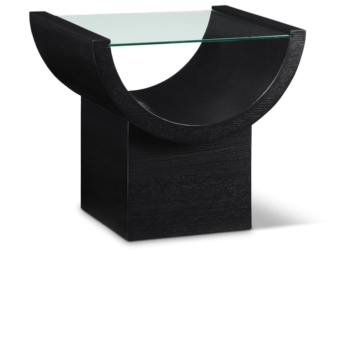 Meridian Furniture Beverwil Black End Table MRD-99023BLACK-ET