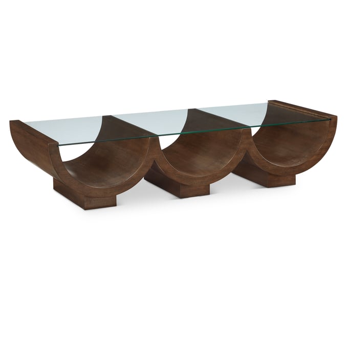 Meridian Furniture Beverwil Brown 3pc Coffee Table Set MRD-99023BROWN-OCT-S1