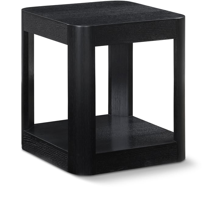 Meridian Furniture Reeves Black End Table MRD-99068BLACK-ET