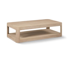 Meridian Furniture Reeves Natural Coffee Table