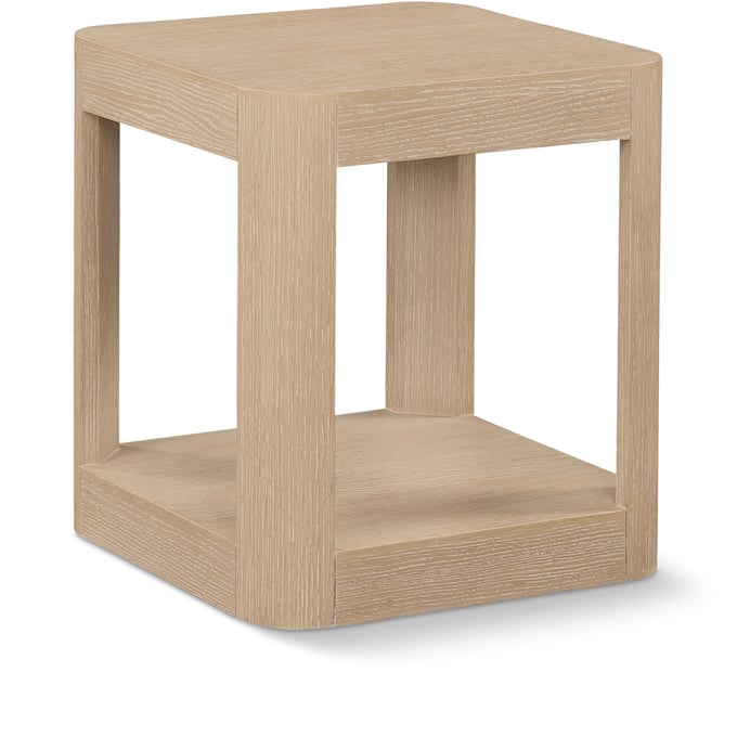 Meridian Furniture Reeves Natural End Table MRD-99068OAK-ET