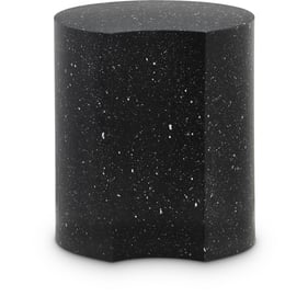 Meridian Furniture Dimple Black Terrazo 20 Inch End Table