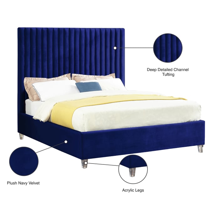 Candace 2024 velvet bed