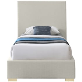 Meridian Furniture Crosby Beige Fabric Twin Bed