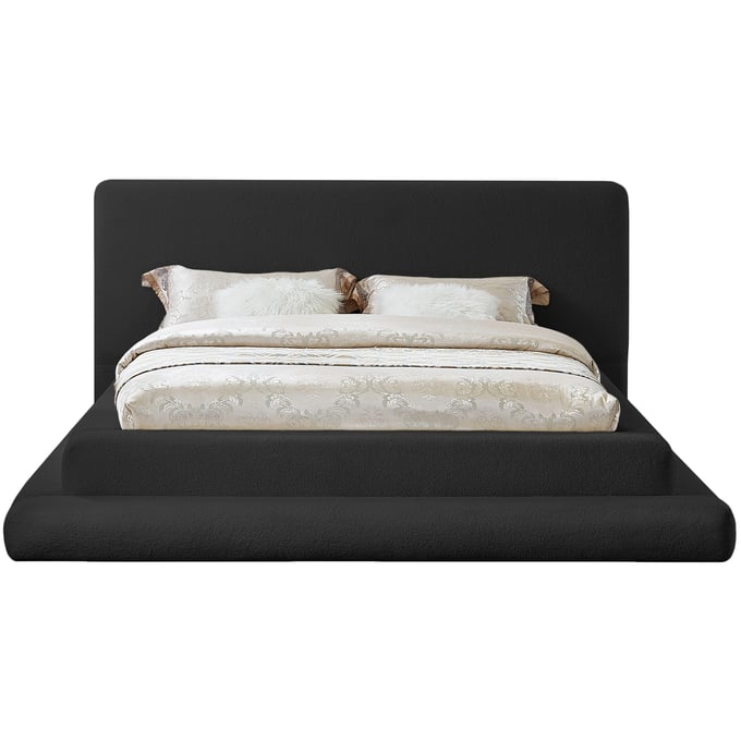 Meridian Furniture Dane Black Fabric Queen Bed MRD-DANEBLACK-Q