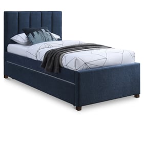 Meridian Furniture Harper Navy Twin Trundle Bed