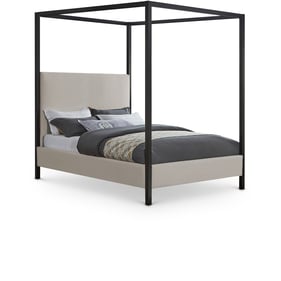 Meridian Furniture James Beige Full Bed