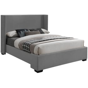 Meridian Furniture Oxford Grey Fabric King Bed