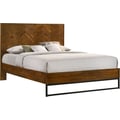 Reed Antique Coffee King Bed (3 Boxes)