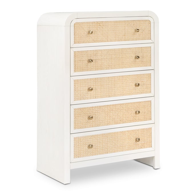 Meridian Furniture Siena White Drawer Chest MRD-SIENAWHITE-CH