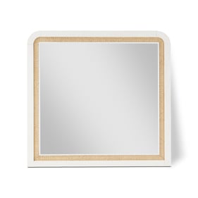 Meridian Furniture Siena White Mirror