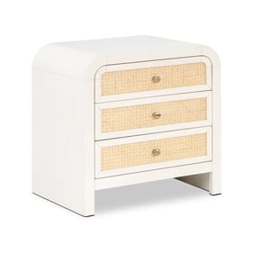 Meridian Furniture Siena White Night Stand