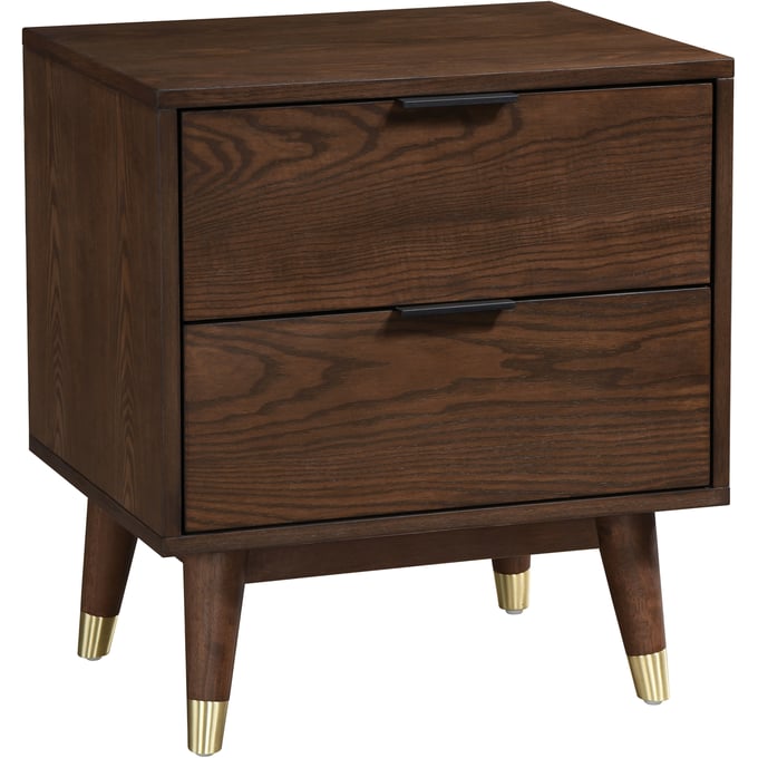 Meridian Furniture Vance Walnut Night Stand MRD-VANCE-NS