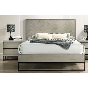 Meridian Furniture Weston Grey Stone 2pc Bedroom Set with King Bed