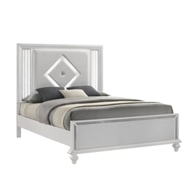 New Classic Furniture Stardust White Queen Bed