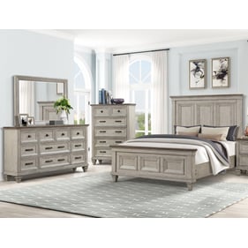 New Classic Furniture Mariana Vintage Creme 4pc Queen Bedroom Set B-DR-MR-C...