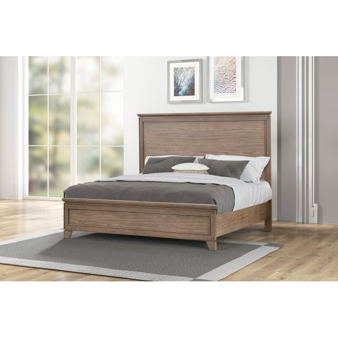 New Classic Furniture Glen Park Almond Cal King Bed NCF-00-2422-200