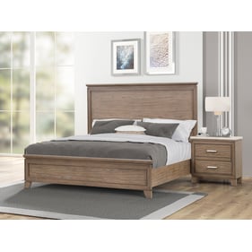 New Classic Furniture Glen Park Almond 2pc King Bedroom Set