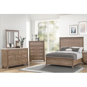 New Classic Furniture Glen Park Almond 4pc Queen Bedroom Set B-DR-MR-CH