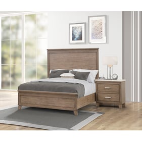 New Classic Furniture Glen Park Almond 2pc Queen Bedroom Set