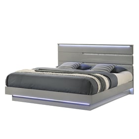 New Classic Furniture Paradox Gray Cal King Bed