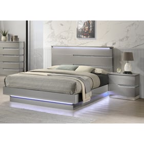 New Classic Furniture Paradox Gray 5pc King Bedroom Set B-DR-MR-2NS