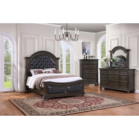 New Classic Furniture Balboa Brown 4pc Queen Bedroom Set B-DR-MR-CH