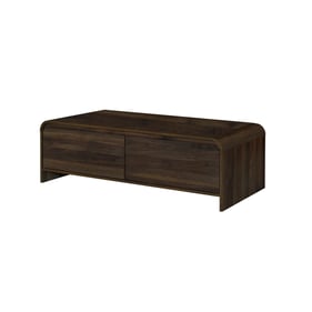 New Classic Furniture Mara Walnut 3pc Coffee Table Set