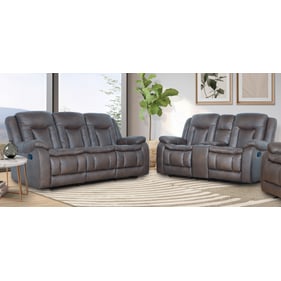 New Classic Furniture Morello Gray 2pc Living Room Set