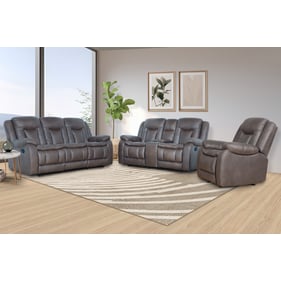 New Classic Furniture Morello Gray 3pc Living Room Set