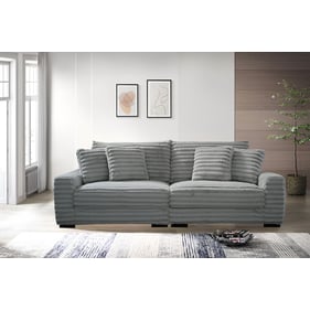 New Classic Furniture Embrace Gray 2pc Sofa