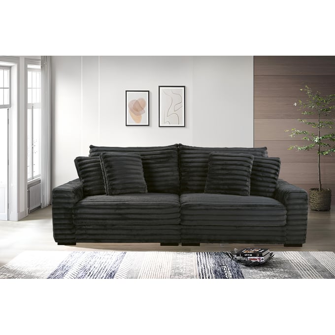 New Classic Furniture Embrace Charcoal 2pc Sofa NCF-23-5482K-2NP