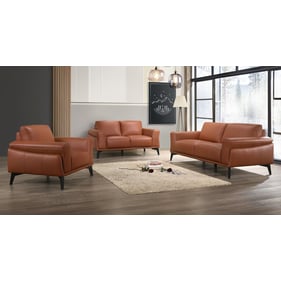 New Classic Furniture Como Terracotta 3pc Living Room Set