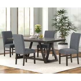 New Classic Furniture High Line Coffee Gray 5pc Dining Room Set DT-4CH