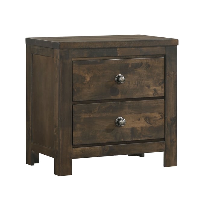 New Classic Furniture Blue Ridge Rustic Gray Nightstand NCF-B1334-040