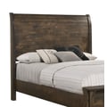 Blue Ridge 6/6-6/0 K Headboard-Rustic Gray