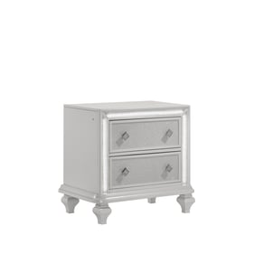 New Classic Furniture Stardust White Nightstand