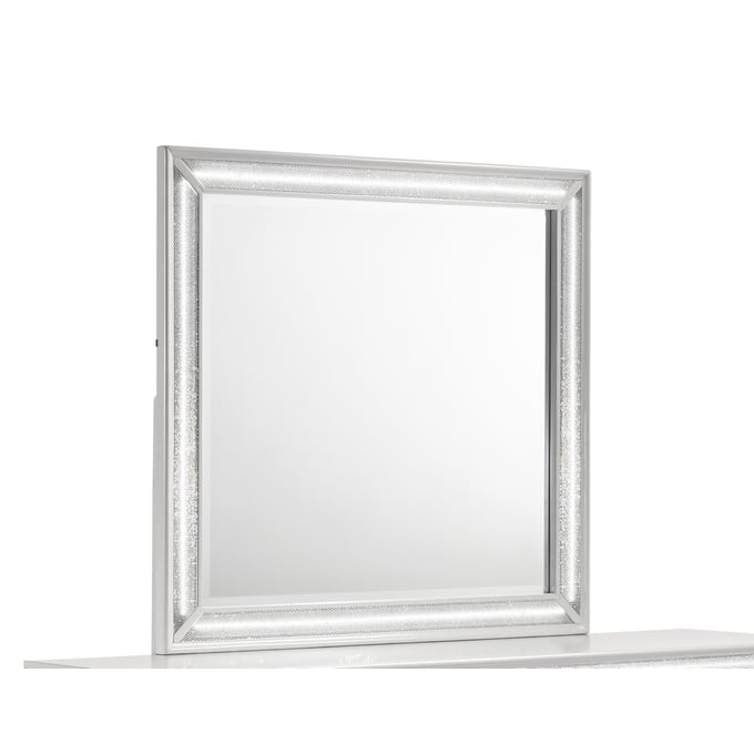 New Classic Furniture Stardust White Mirror NCF-B1583-060