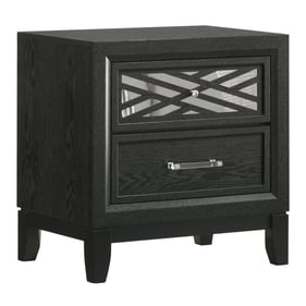 New Classic Furniture Obsidian Black Nightstand