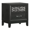 Obsidian Nightstand-Black