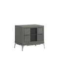 Nocturne Nightstand-Slate