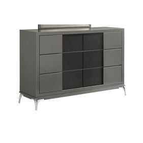 New Classic Furniture Nocturne Slate Gray Dresser