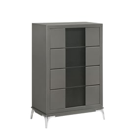 New Classic Furniture Nocturne Slate Gray 4 Drawer Chest