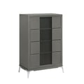 Nocturne 4 Drawer Chest-Slate