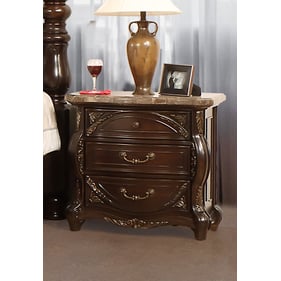 New Classic Furniture Palazzo Marina Brown Nightstand